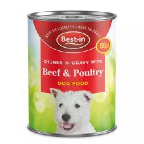 Best-in Dog Food Beef 55p Best-in Dog Food Beef 55p