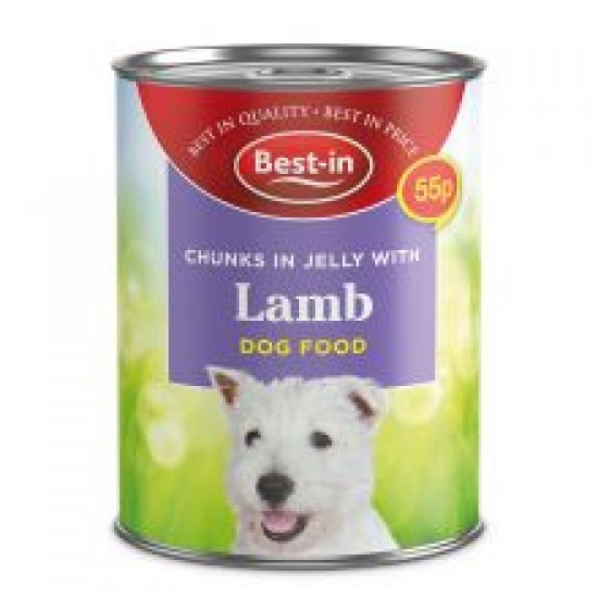 Best-in Dog Food Lamb 55p