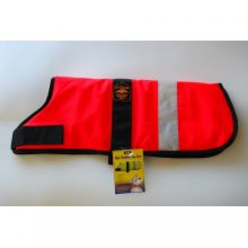 Animate Dog Coat Hi-viz Orange