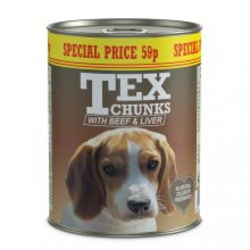 Tex Beef & Liver 59p Tex Beef & Liver 59p