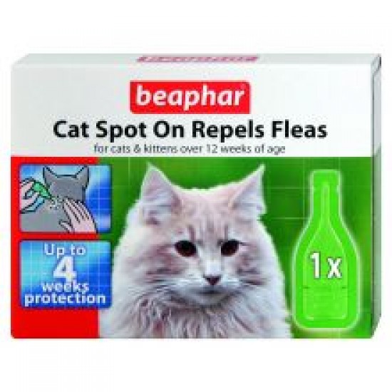 Beaphar Cat Spot On Repels Fleas