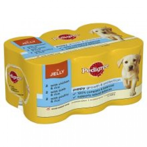 Pedigree Can in Jelly Puppy 6 Pack Pedigree Can in Jelly Puppy 6 Pack