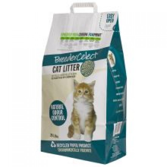 Breeder Celect Paper Pellet Cat Litter 20L