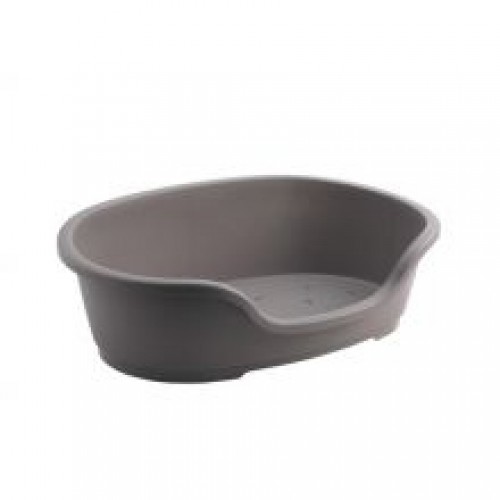 Do Not Disturb Plastic Dog Bed No 3 Warm Grey