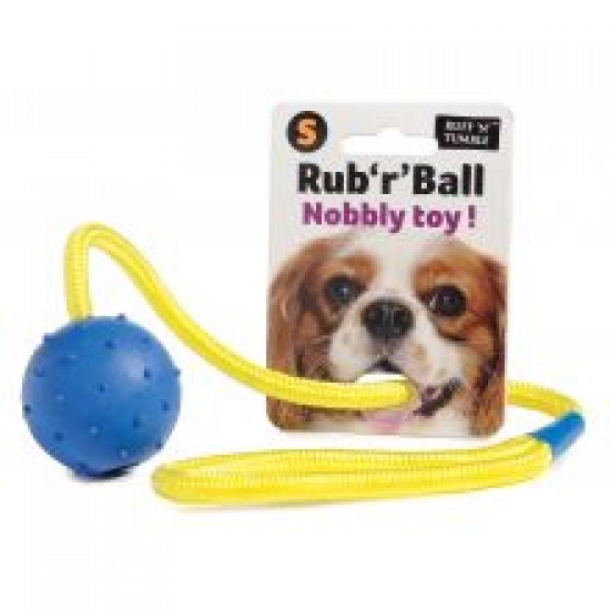 Ruff 'N' Tumble Rub 'R' Ball Nobbly Toy Small