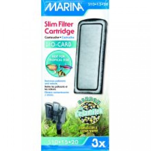 Marina Slim Filter Media - Bio Carb Marina Slim Filter Media - Bio Carb