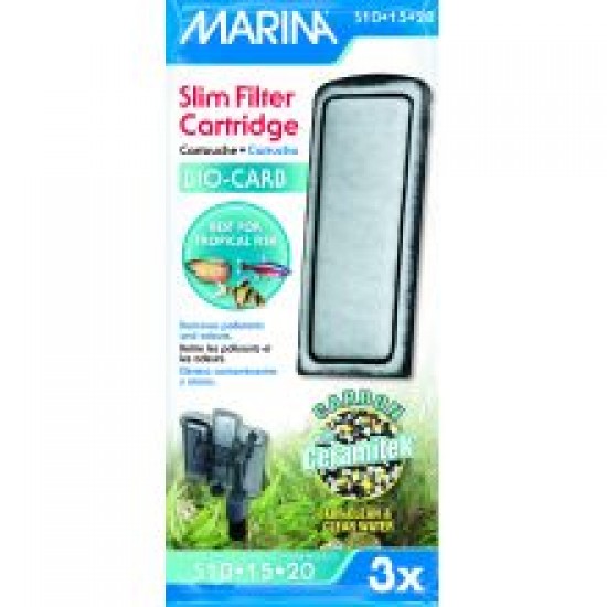Marina Slim Filter Media - Bio Carb