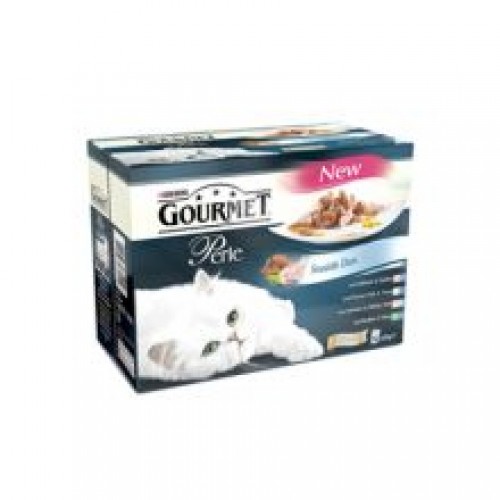 Gourmet Perle Seaside Duo (Ocean Fish & Tuna, Salmon & White Fish, Salmon & Saithe,