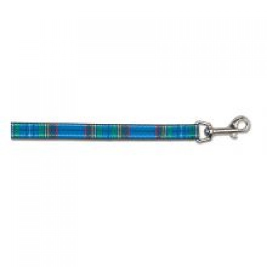 Ancol Lead Tartan Blue