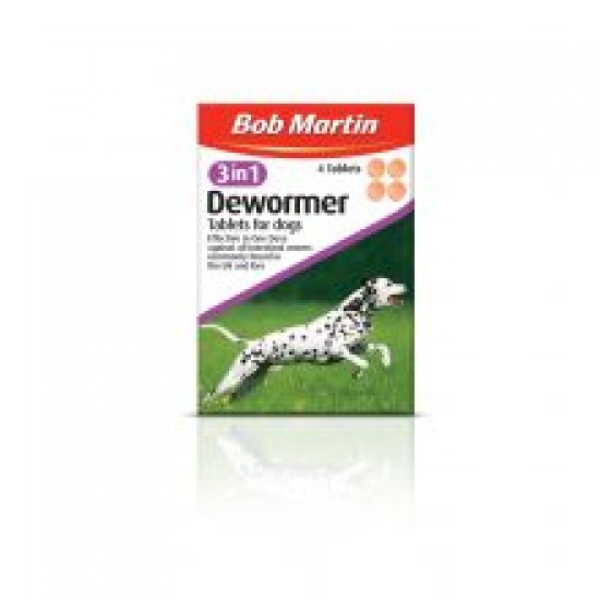 Bob Martin 3in1 Dewormer Dog