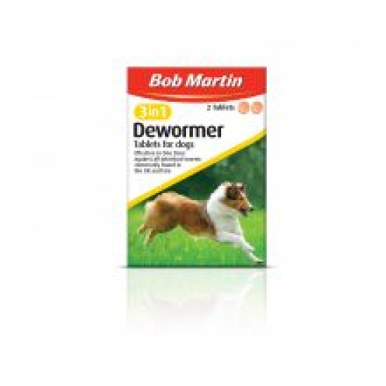 Bob Martin 3in1 Dewormer Dog