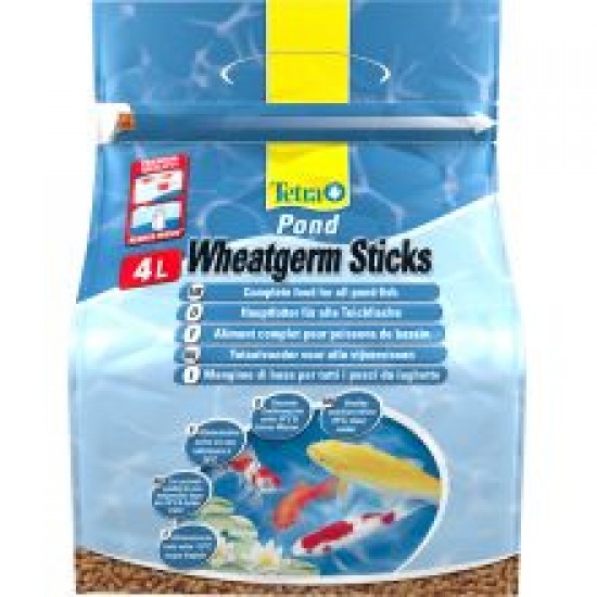 Tetra Pond Wheatgerm Sticks