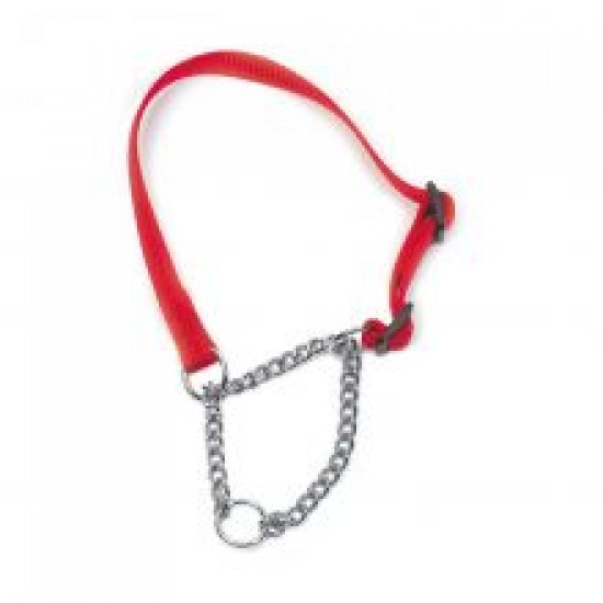 Ancol Nylon Choke Chain Red