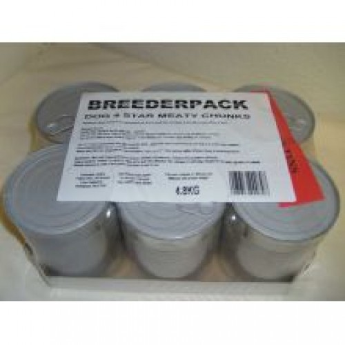 Breederpack 4 Star Dog Chunks Dents Breederpack 4 Star Dog Chunks Dents