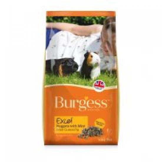 Burgess Excel Adult Guinea Pig Nuggets with Mint