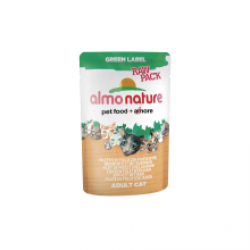 Almo Nature Green Label Raw Pack Chicken and Ham
