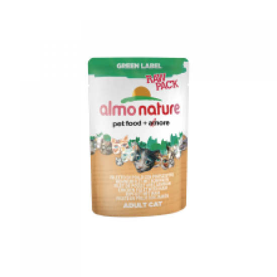 Almo Nature Green Label Raw Pack Chicken and Ham