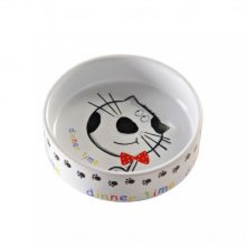 Mason Cash Dinner Time Cat Bowl