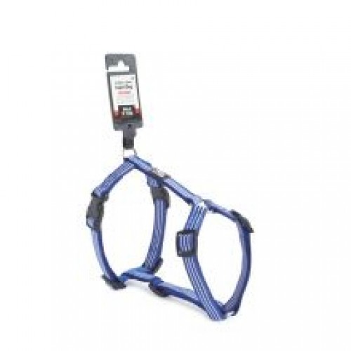 Walk 'R' Cise Fash 'N' Dog Harmess Blue Striped Small Walk 'R' Cise Fash 'N' Dog Harmess Blue Striped Small