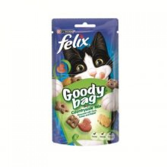 Felix Goody Bag Countryside Mix Flavoured with Duck, Turkey and Rabbit