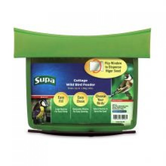 Supa More Birds Cottage Seed Feeder Supa More Birds Cottage Seed Feeder