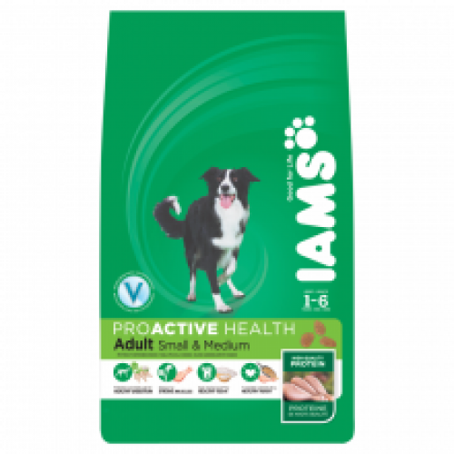 Iams Adult Dog Small & Medium Iams Adult Dog Small & Medium