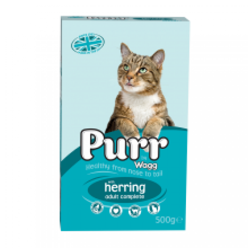 Wagg Complete Cat with Fish & Herring Wagg Complete Cat with Fish & Herring