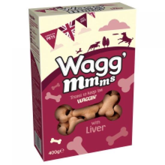 Wagg' Mmms Dog Biscuits Liver