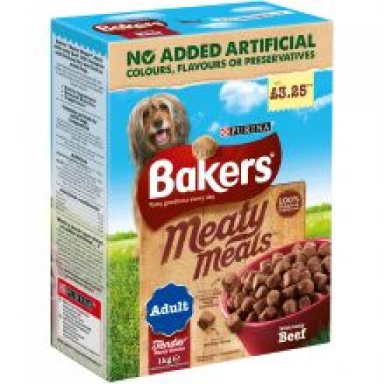 Bakers Meaty Meals Beef