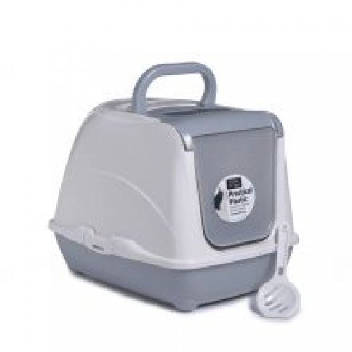Clean 'N' Tidy Flip Cat Hooded Cat Loo Classic Colours Clean 'N' Tidy Flip Cat Hooded Cat Loo Classic Colours