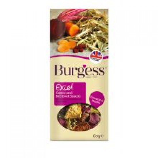 Burgess Excel Snacks Carrot & Beetroot