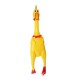 Rubber Squeaky Chicken Dog Toy Puppy Adult Chew Bite Non-Toxic