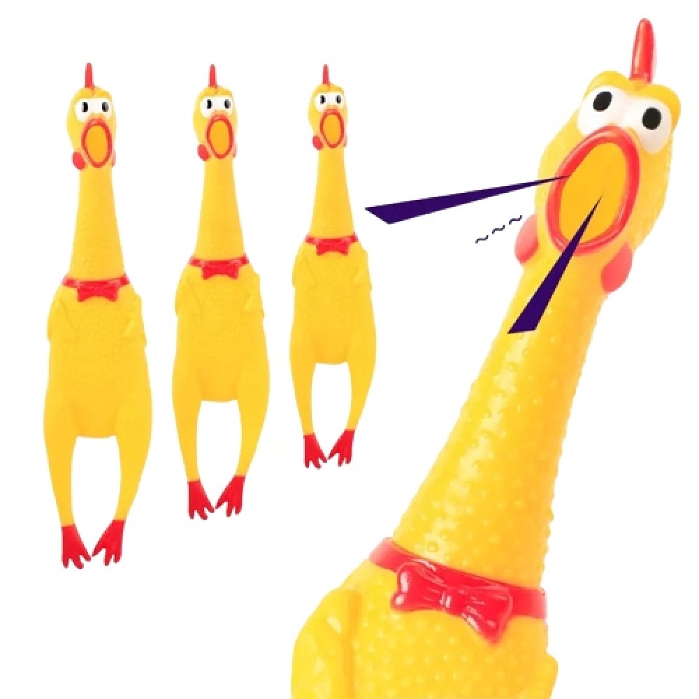 Squeaky chicken dog toy cheap