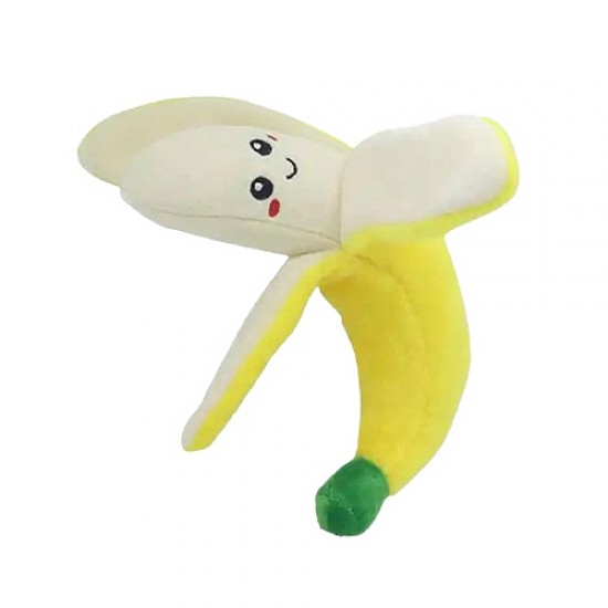 Vegetable/Fruit Shaped Squeaky Dog or Cat Soft Toy